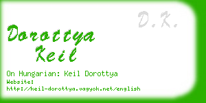 dorottya keil business card